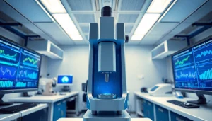Praezise digitale Loesungen im modernen Labor mit fortschrittlicher Technologie.